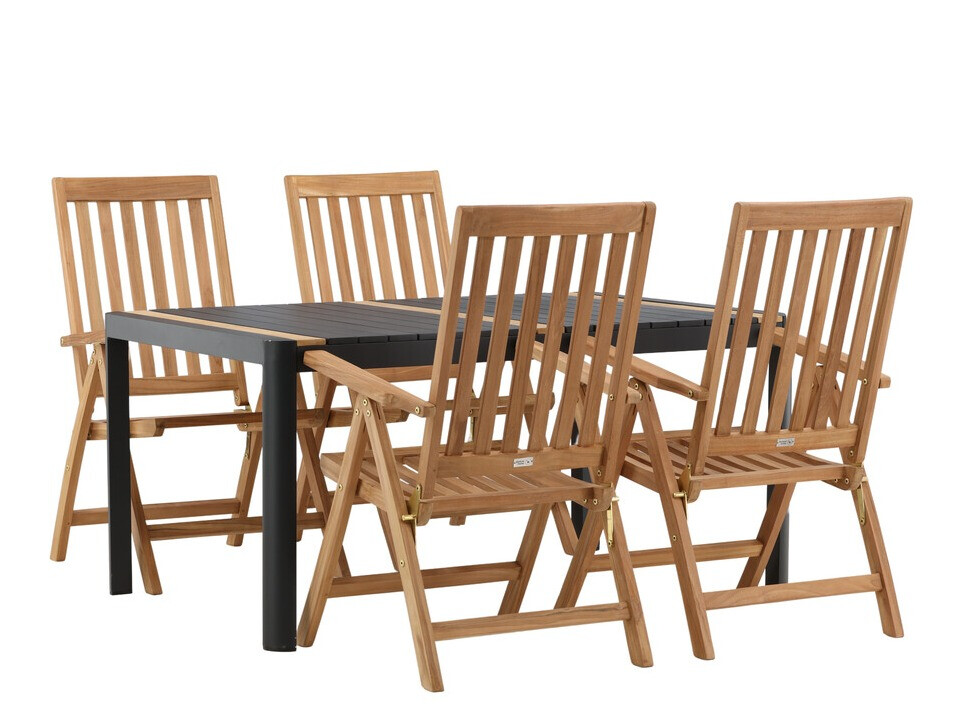 Tafel en stoelen set Dallas 4090