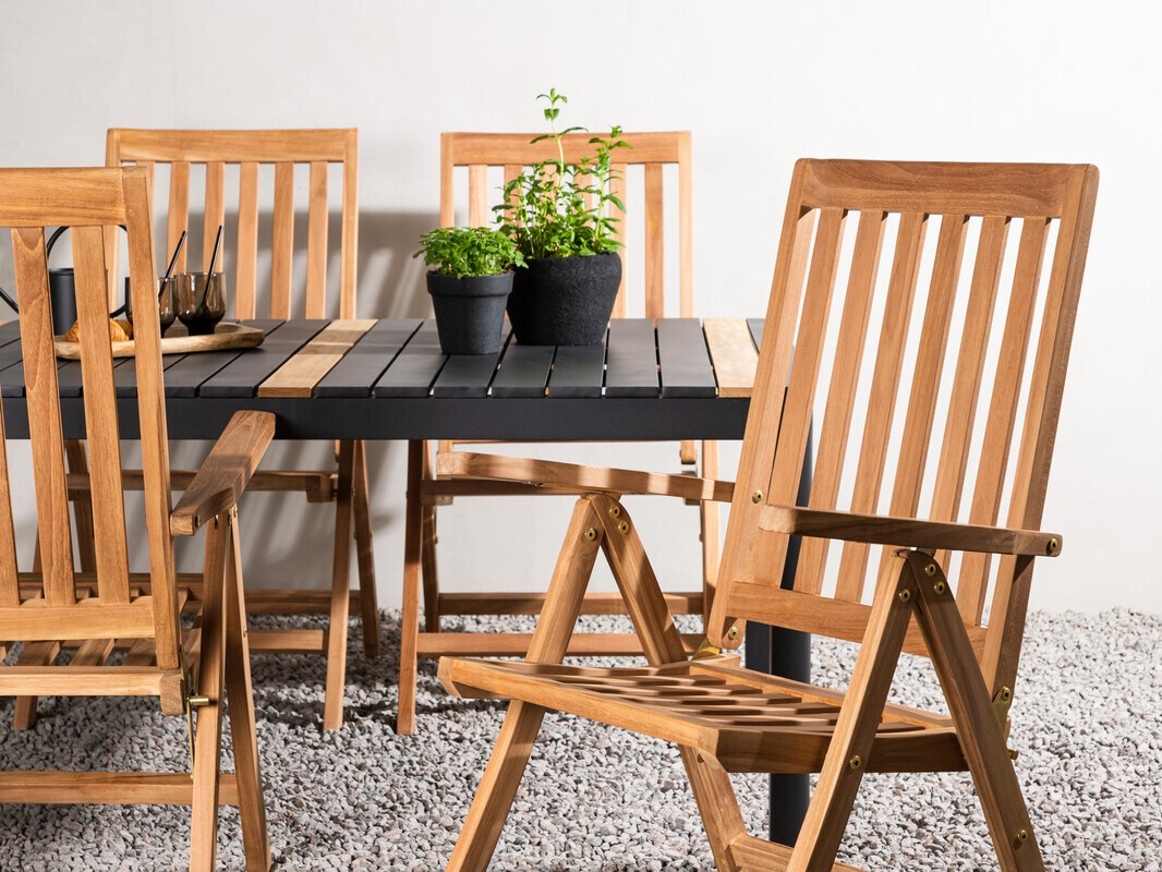 Tafel en stoelen set Dallas 4090