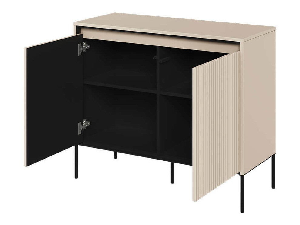 Dressoir Fernolu 101 (Beige + Zwart)