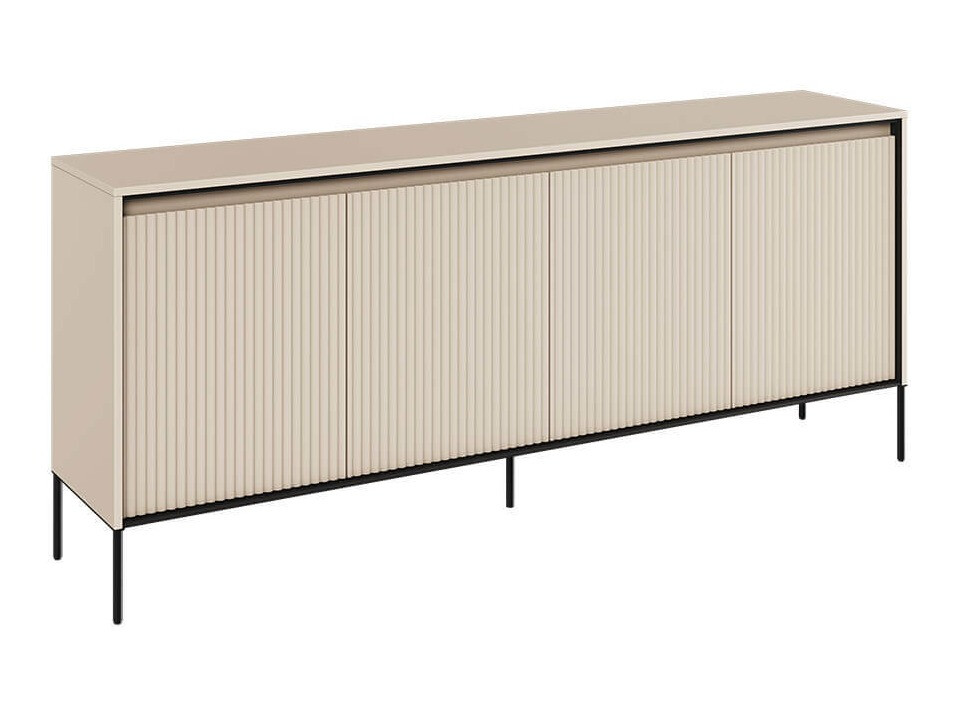 Dressoir Fernolu 103 (Beige + Zwart)