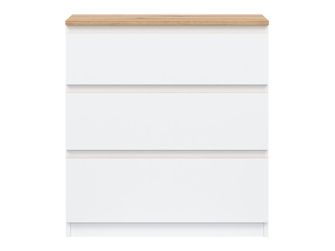 Ladekast Catelbi 101 (Wit + Eiken)