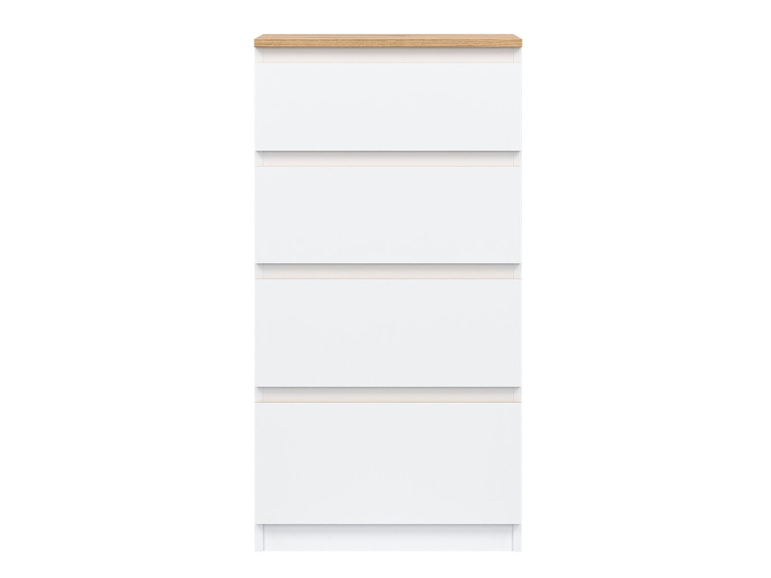 Ladekast Catelbi 103 (Wit + Eiken)