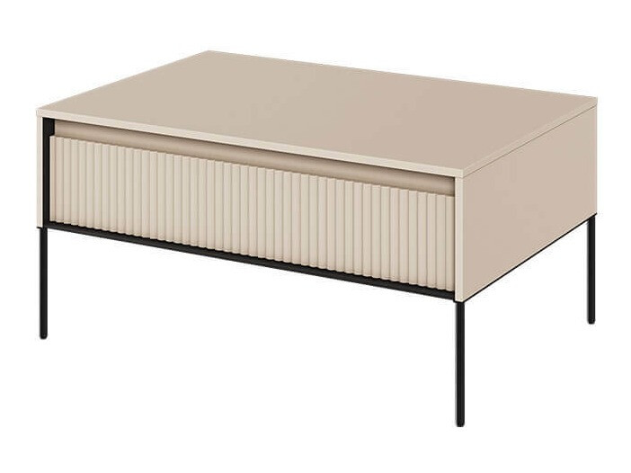 Salontafel Fernolu 110 (Beige + Zwart)