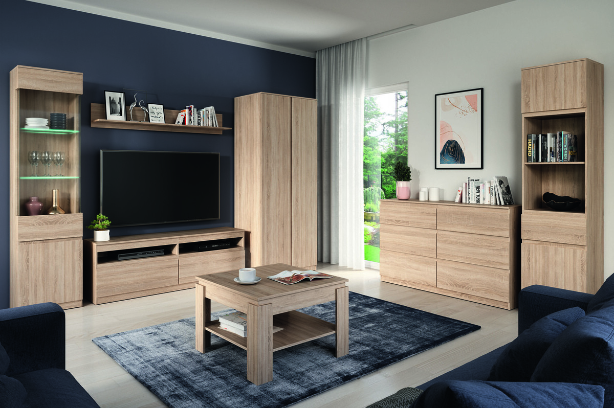 Boekenkast Orlando 225 (Sonoma eik)