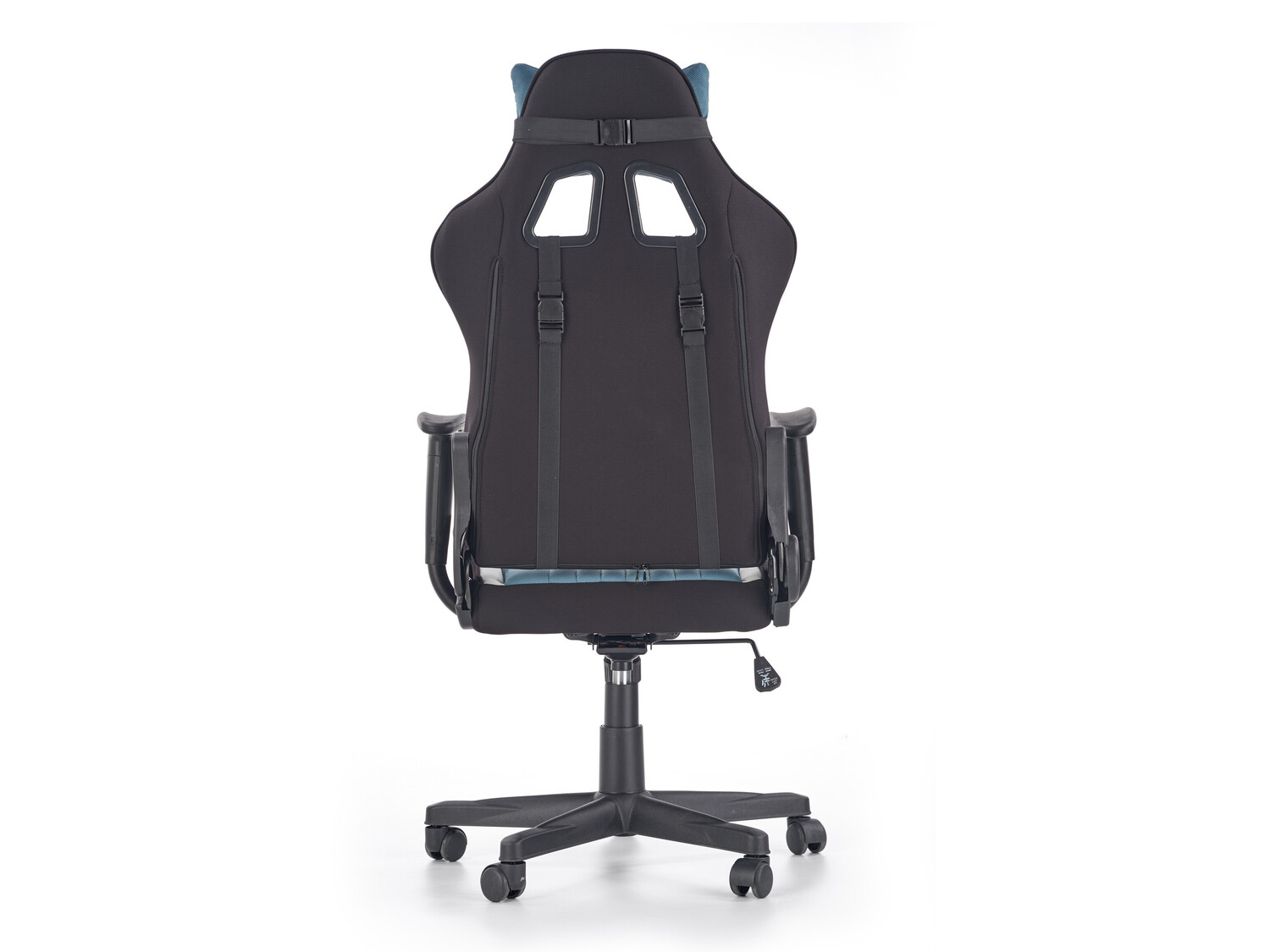 Gamestoel Houston 1489 (Lichtgrijs + Turquoise)