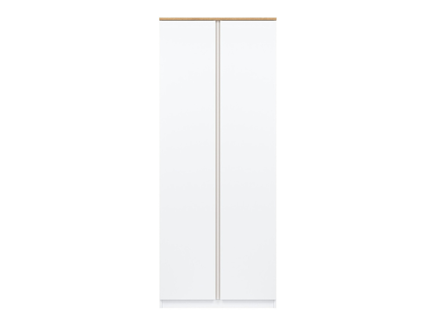 Kledingkast Catelbi 107 (Wit + Eiken)