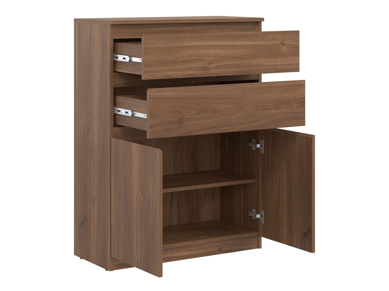 Ladekast Catelbi 104 (Donkere eik)