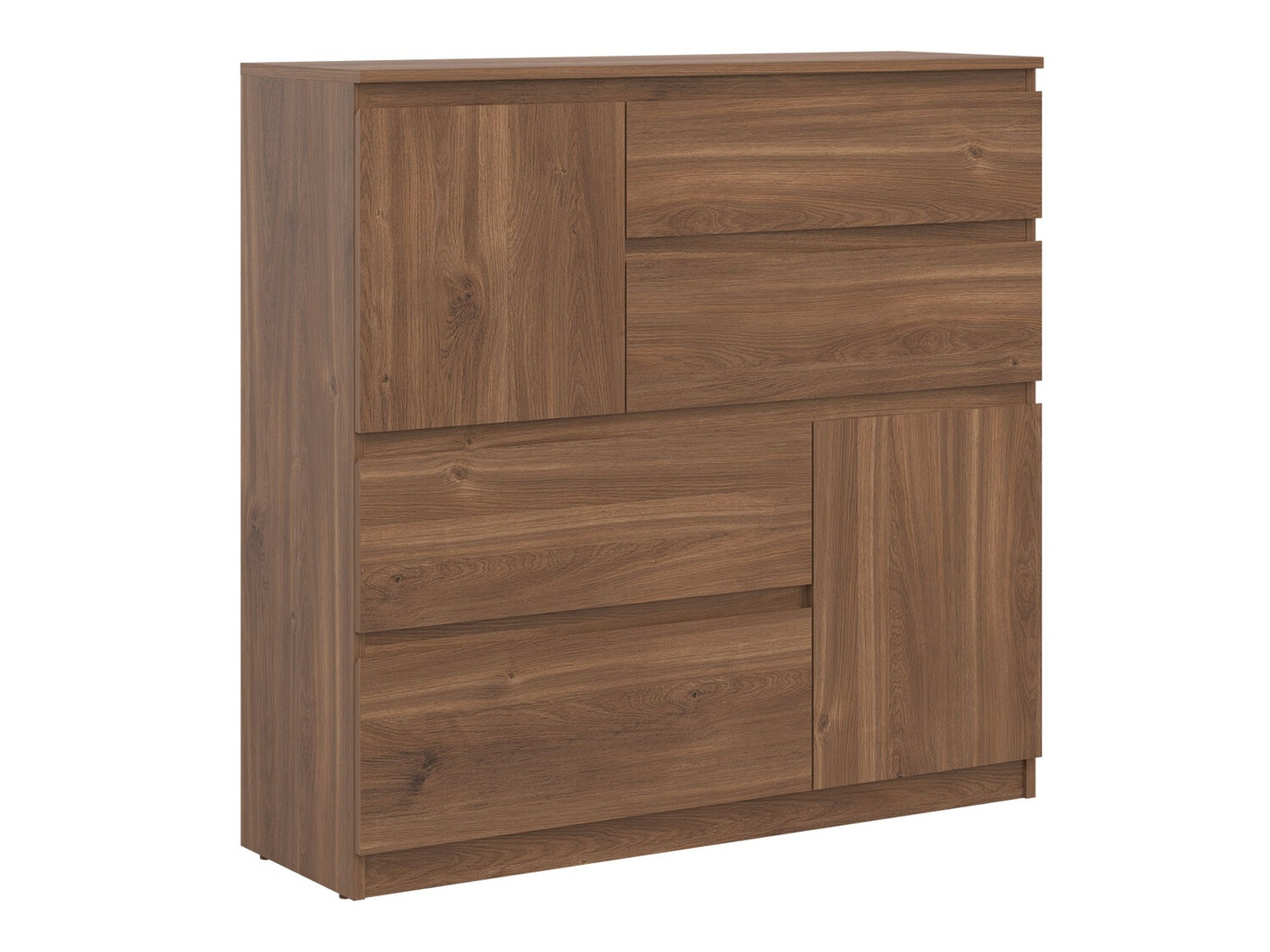 Ladekast Catelbi 105 (Donkere eik)