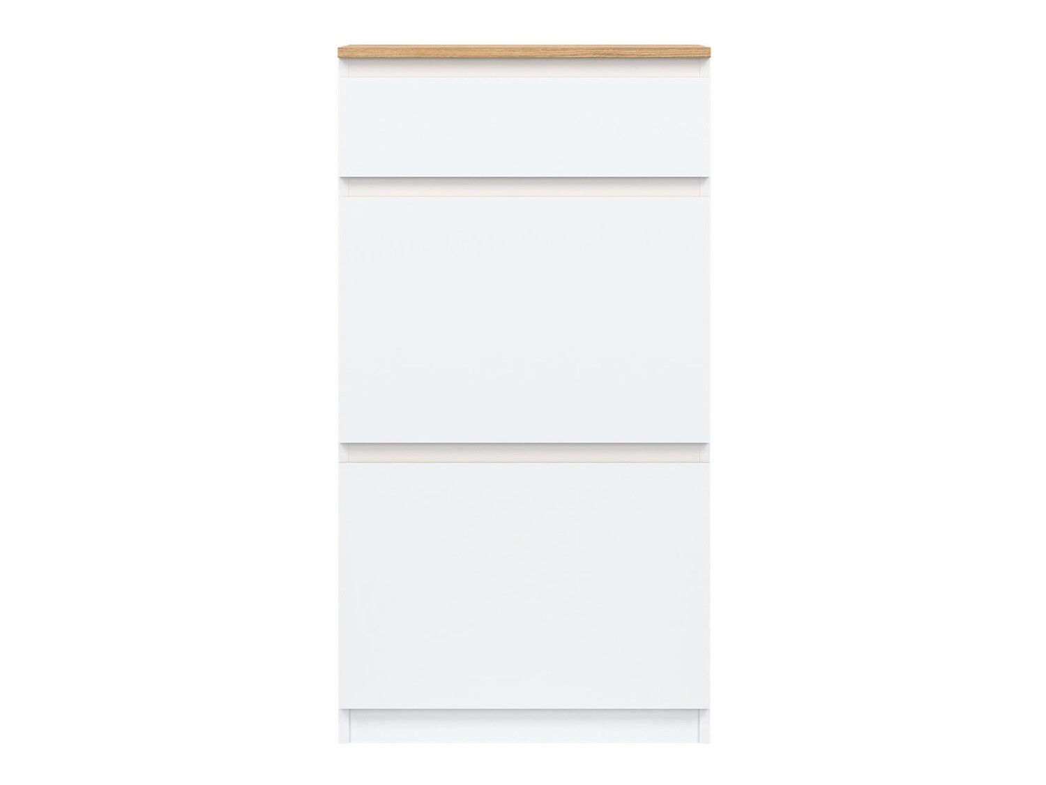 Schoenenkast Catelbi 108 (Wit + Eiken)