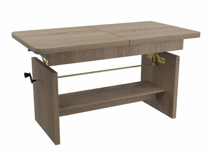 Transformeerbare salontafel Stanton 108 (Truffel)