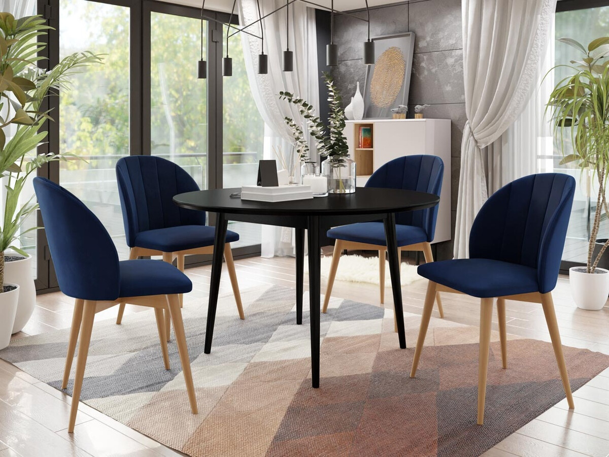 Stoel Racine 104 (Bruin + Magic Velvet 2216)