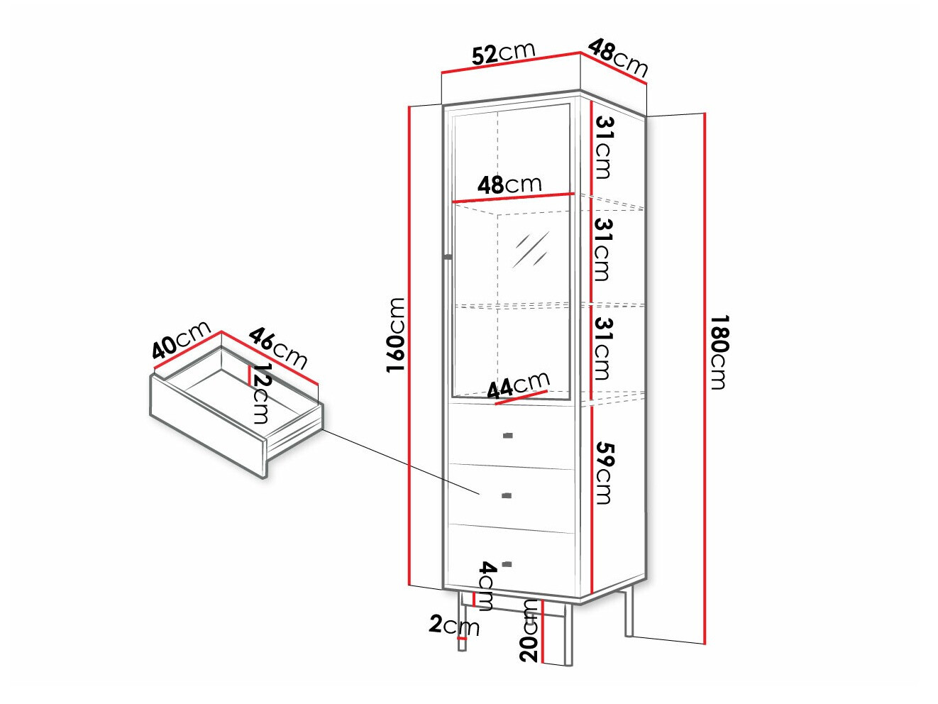 Boekenkast Comfivo 416