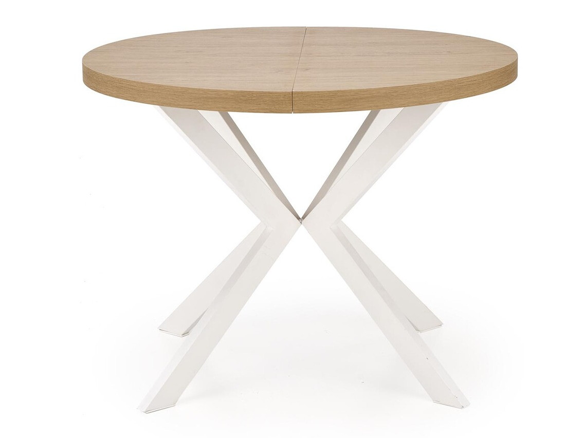 Tafel Houston 1495 (Gouden eik + Wit)