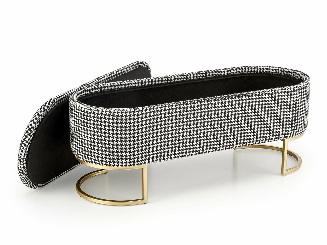 Gestoffeerde hocker Houston 1496