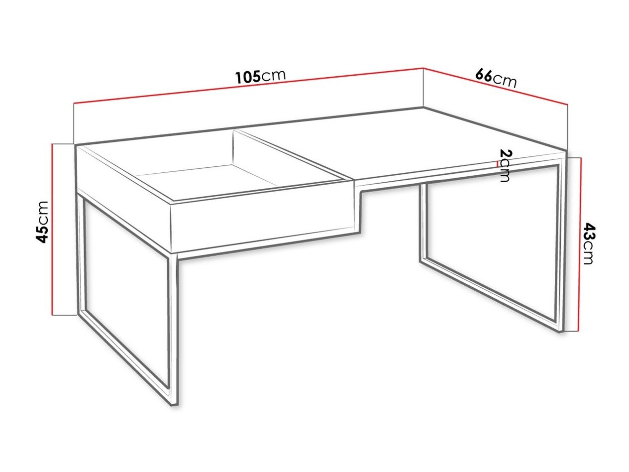Salontafel Manteca 100