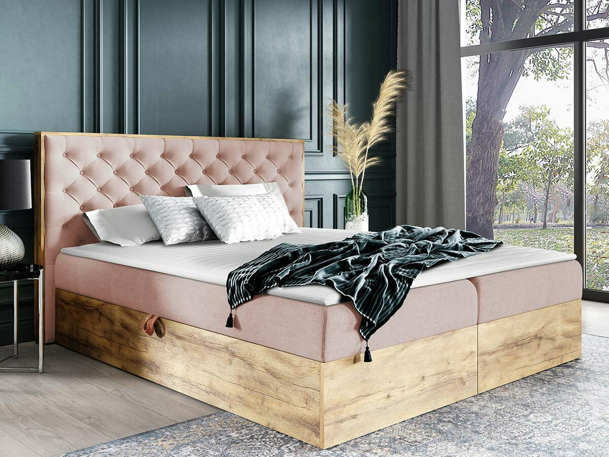 Boxspring Baltimore 182 (Wotan eik + Faro 14)