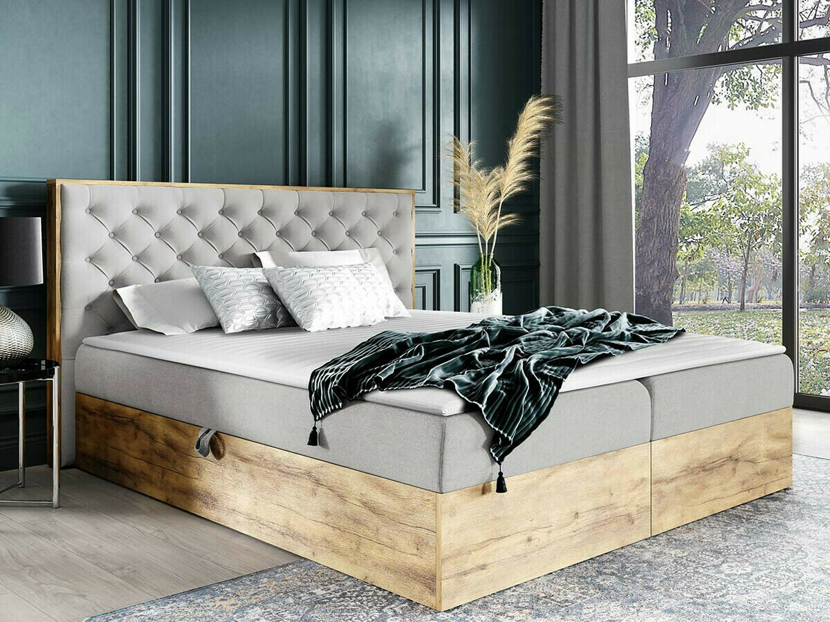 Boxspring Baltimore 182 (Wotan eik + Faro 16)