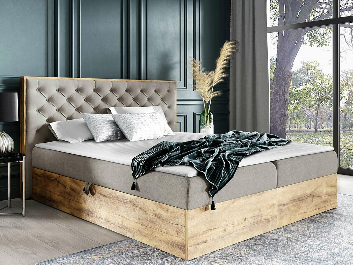 Boxspring Baltimore 182 (Wotan eik + Faro 20)