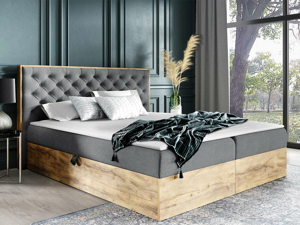 Boxspring Baltimore 182 (Wotan eik + Faro 4)