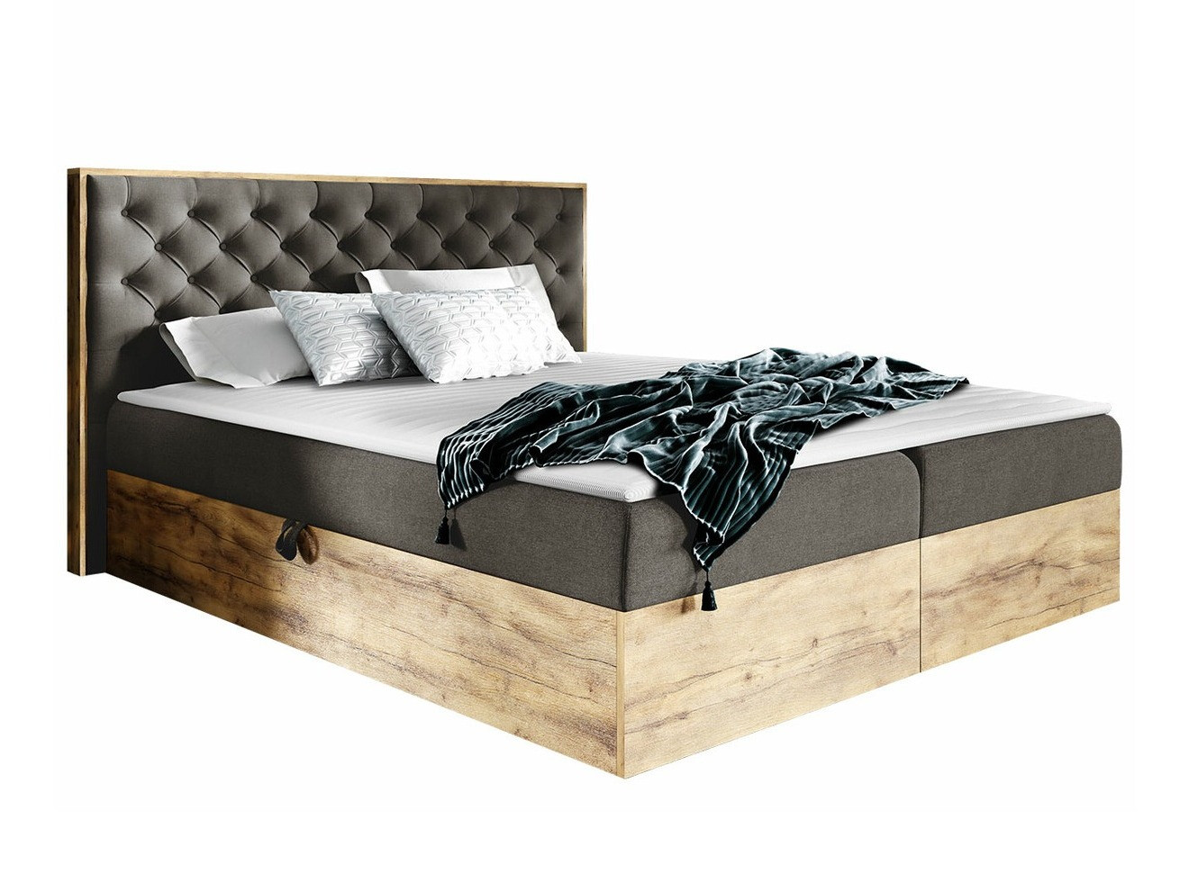 Boxspring Baltimore 182 (Wotan eik + Faro 5)