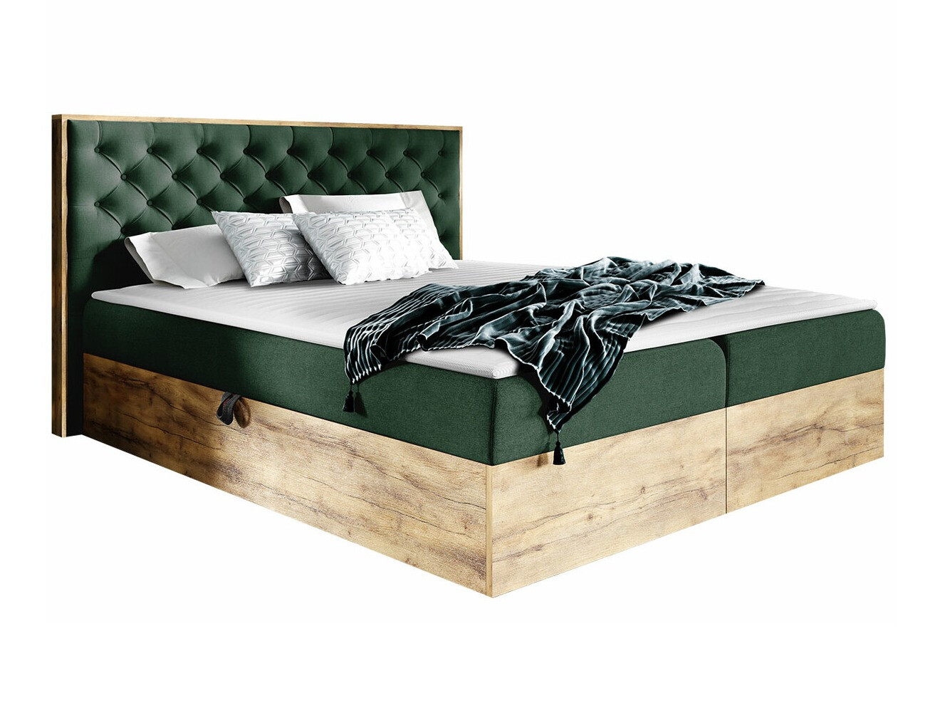 Boxspring Baltimore 182 (Wotan eik + Faro 7)