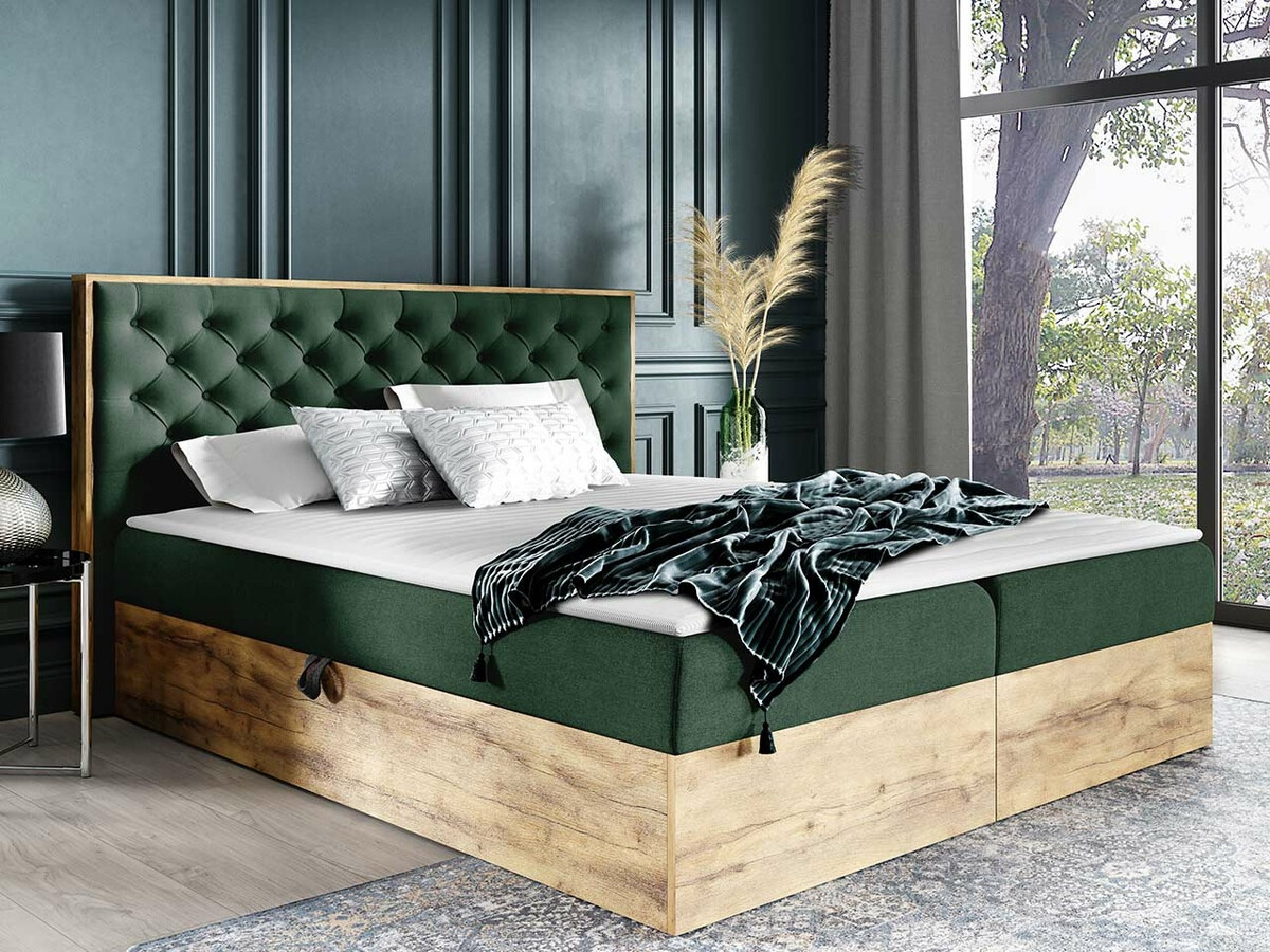 Boxspring Baltimore 182 (Wotan eik + Faro 7)