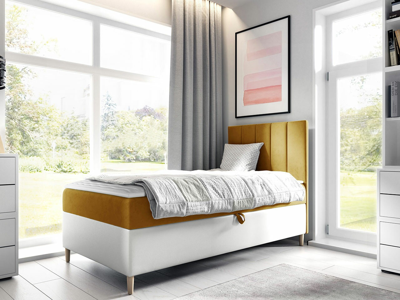 Boxspring Baltimore 170 (Soft 017 + Fresh 37)