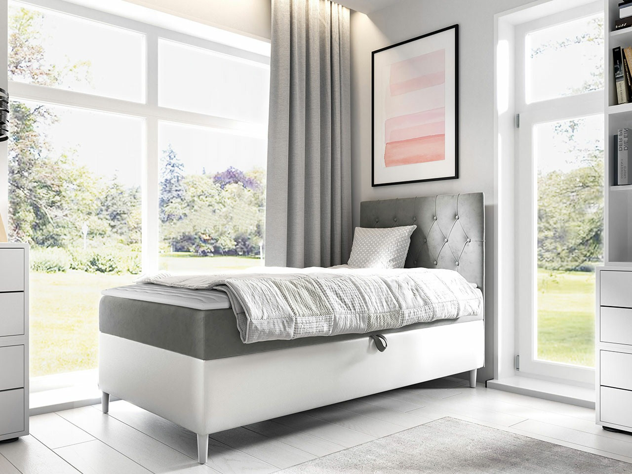 Boxspring Baltimore 171 (Soft 017 + Fresh 14)