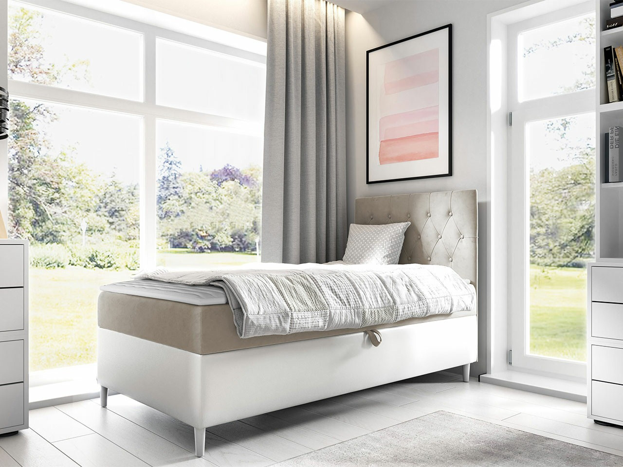 Boxspring Baltimore 171 (Soft 017 + Fresh 1)