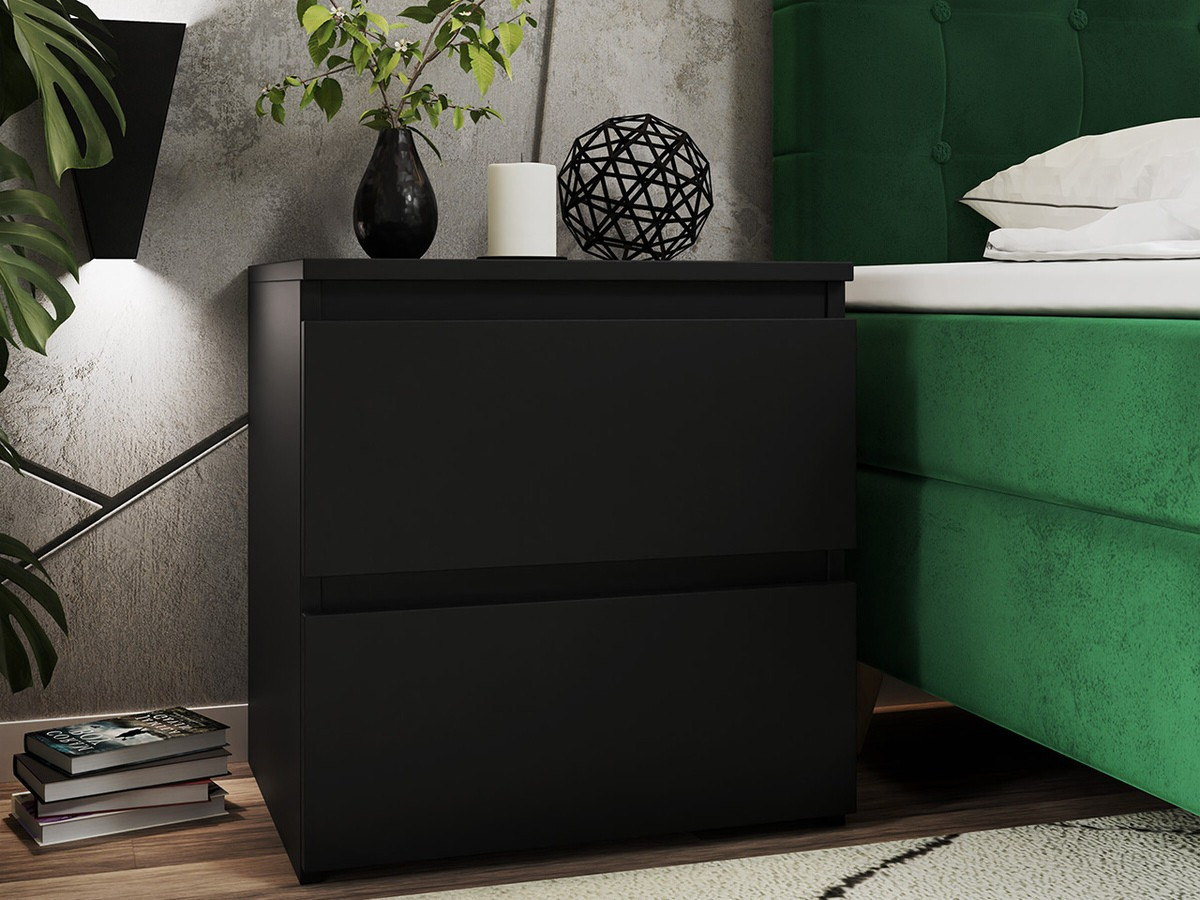 Nachtkastje Comfivo 158 (Zwart)