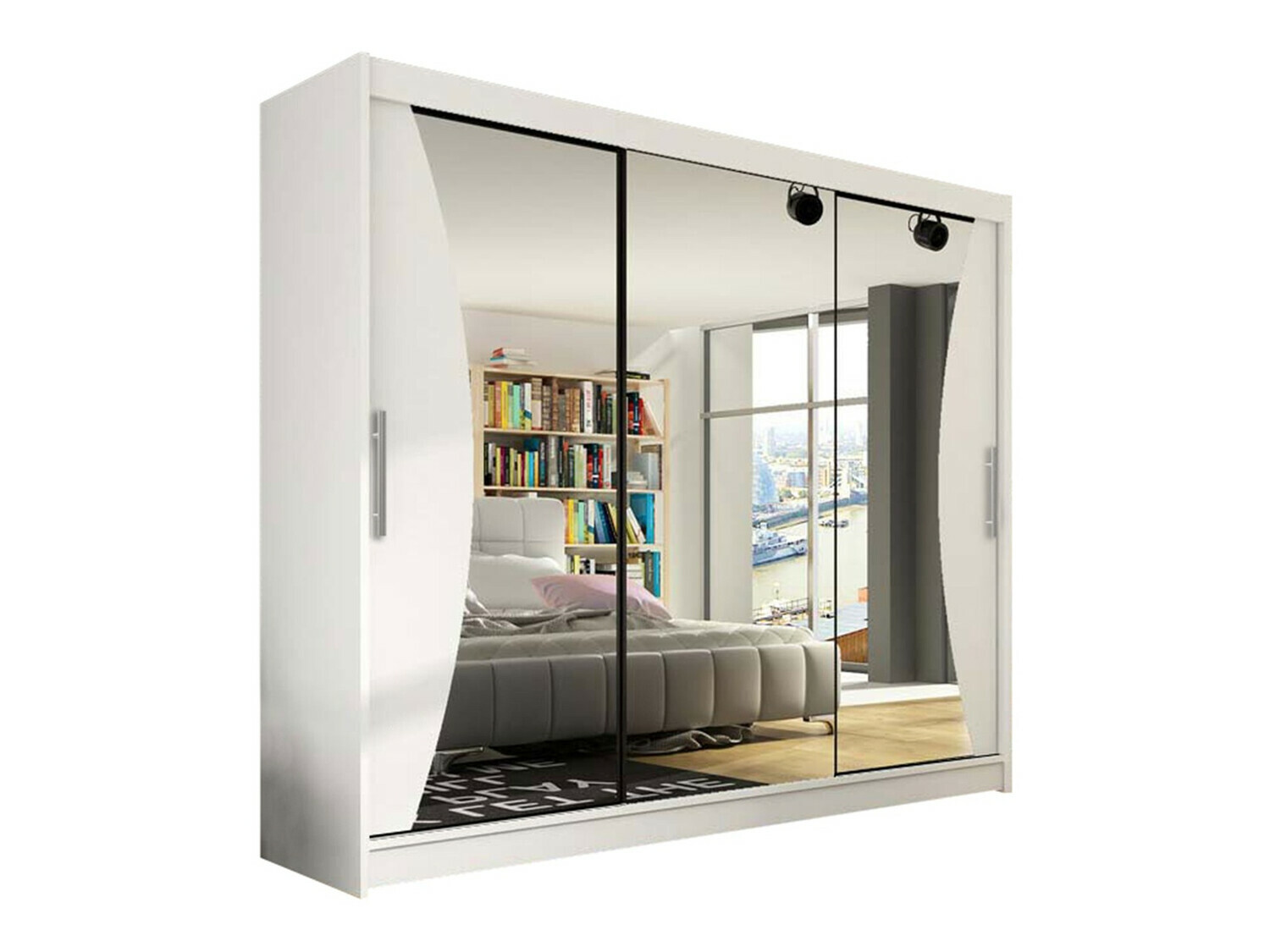 Kledingkast Closico 120 (Wit)