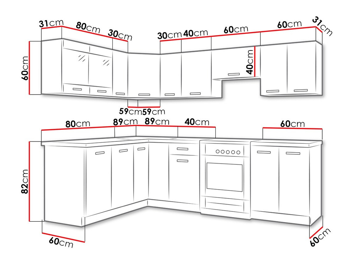 Keukenset Tucson 160