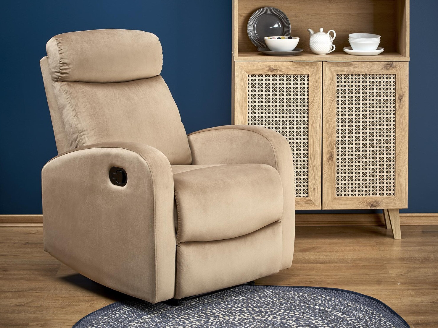 Relaxfauteuil Houston 1518 (Beige)