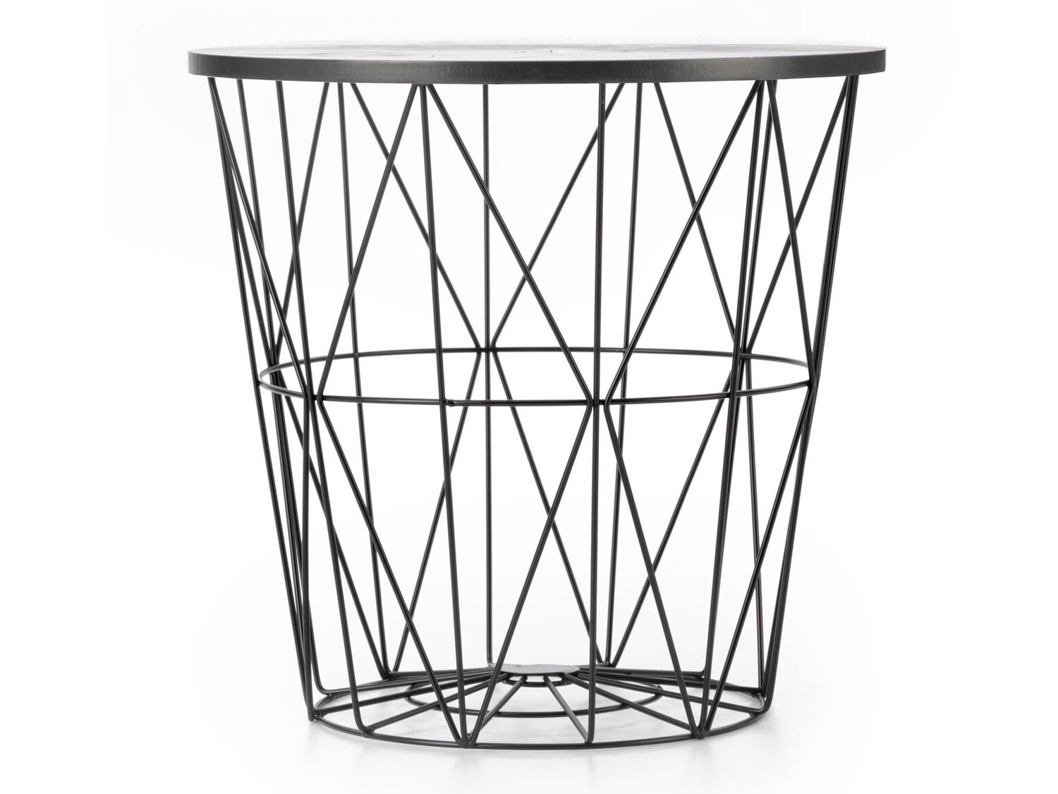 Salontafel Houston 1512 (Zwart + Zwart marmer)