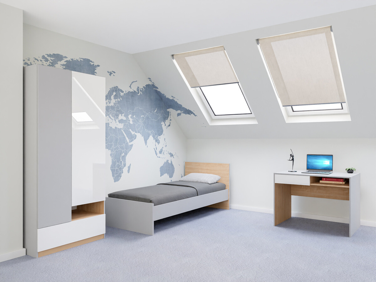 Meubelset Nuevaru 118 (Glanzend wit)