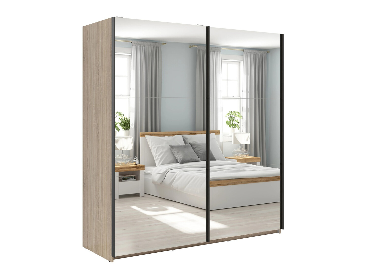 Kledingkast Livevaro 111 (Sonoma eik)