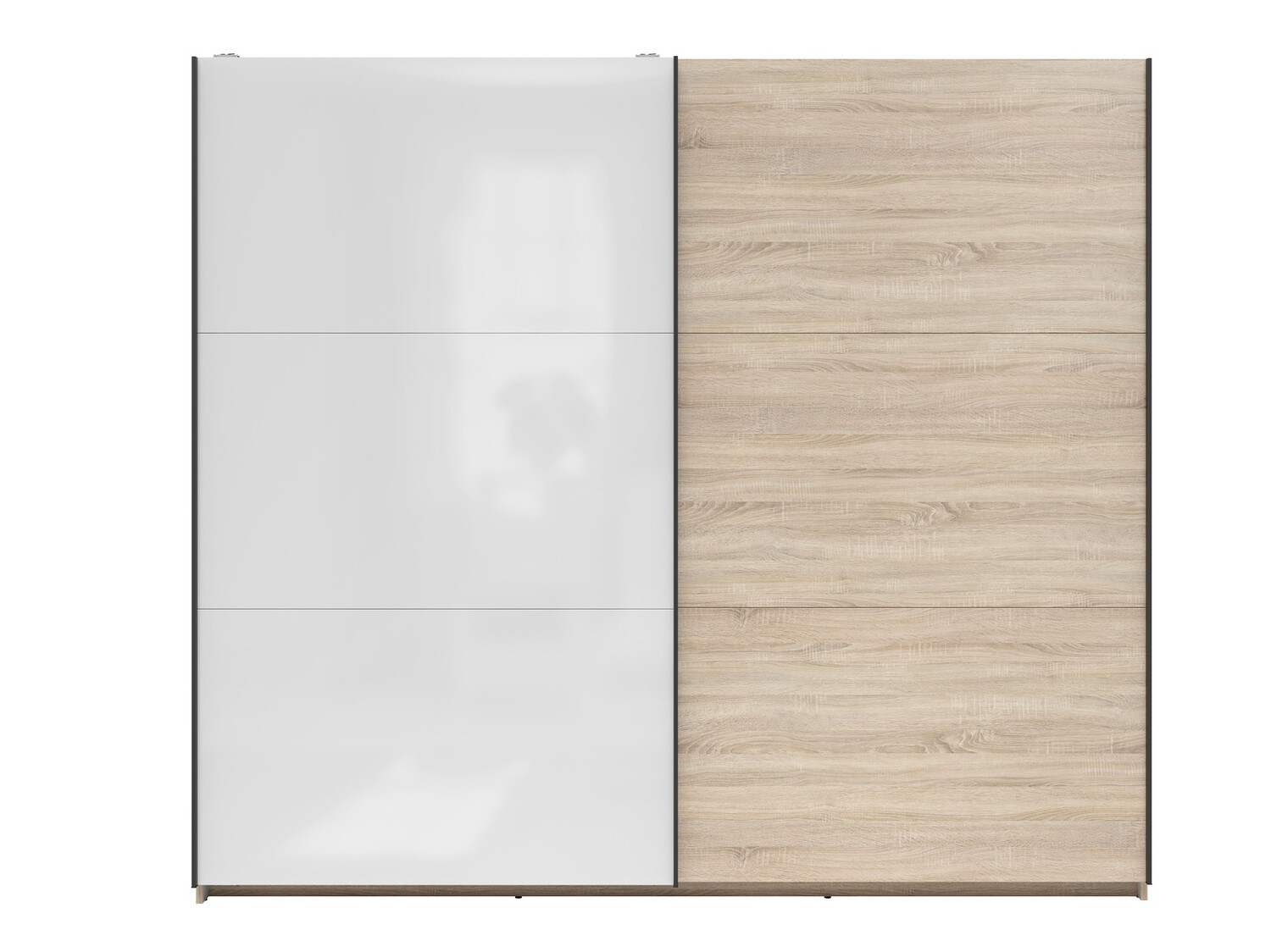 Kledingkast Livevaro 120 (Sonoma eik + Wit)