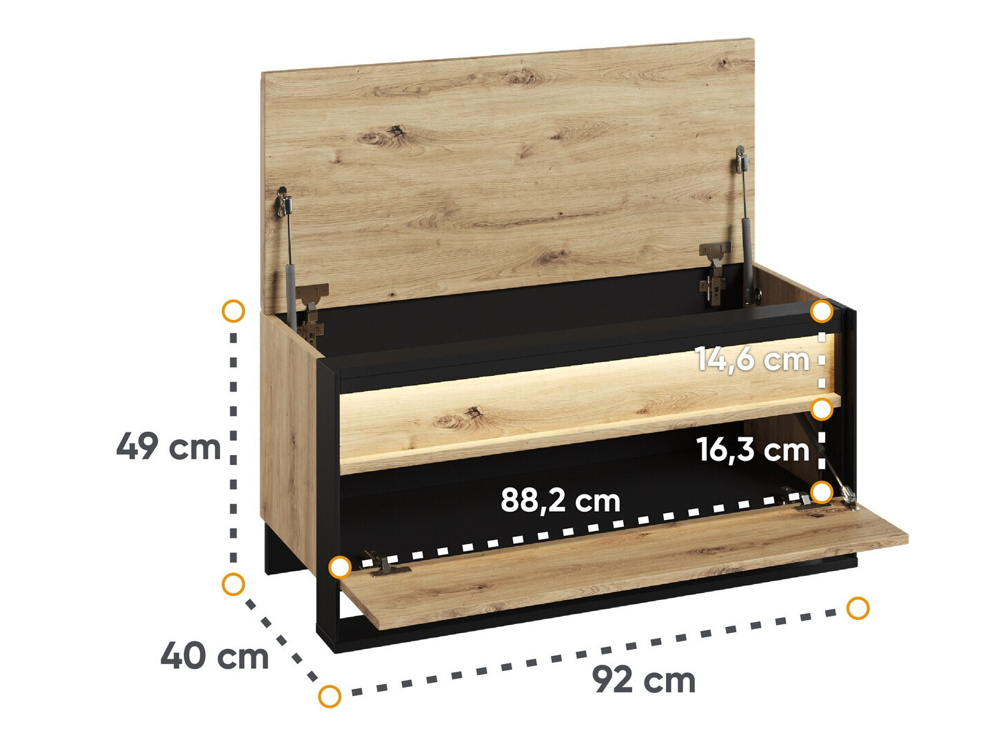 Schoenenkast Luliru 145