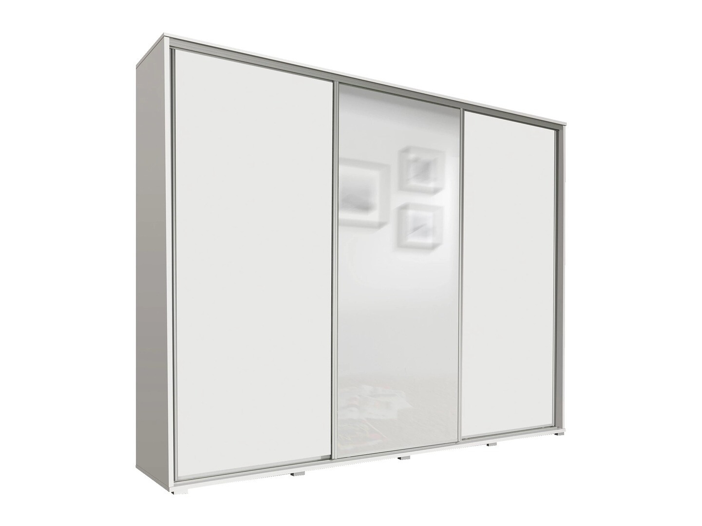 Kledingkast Murrieta 103 (Wit)