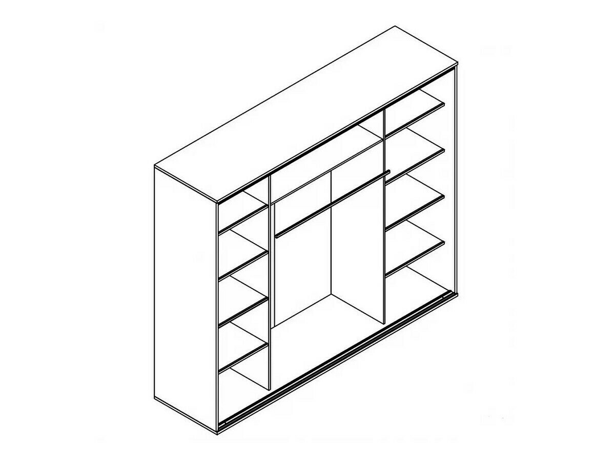 Kledingkast Murrieta 103 (Wit)