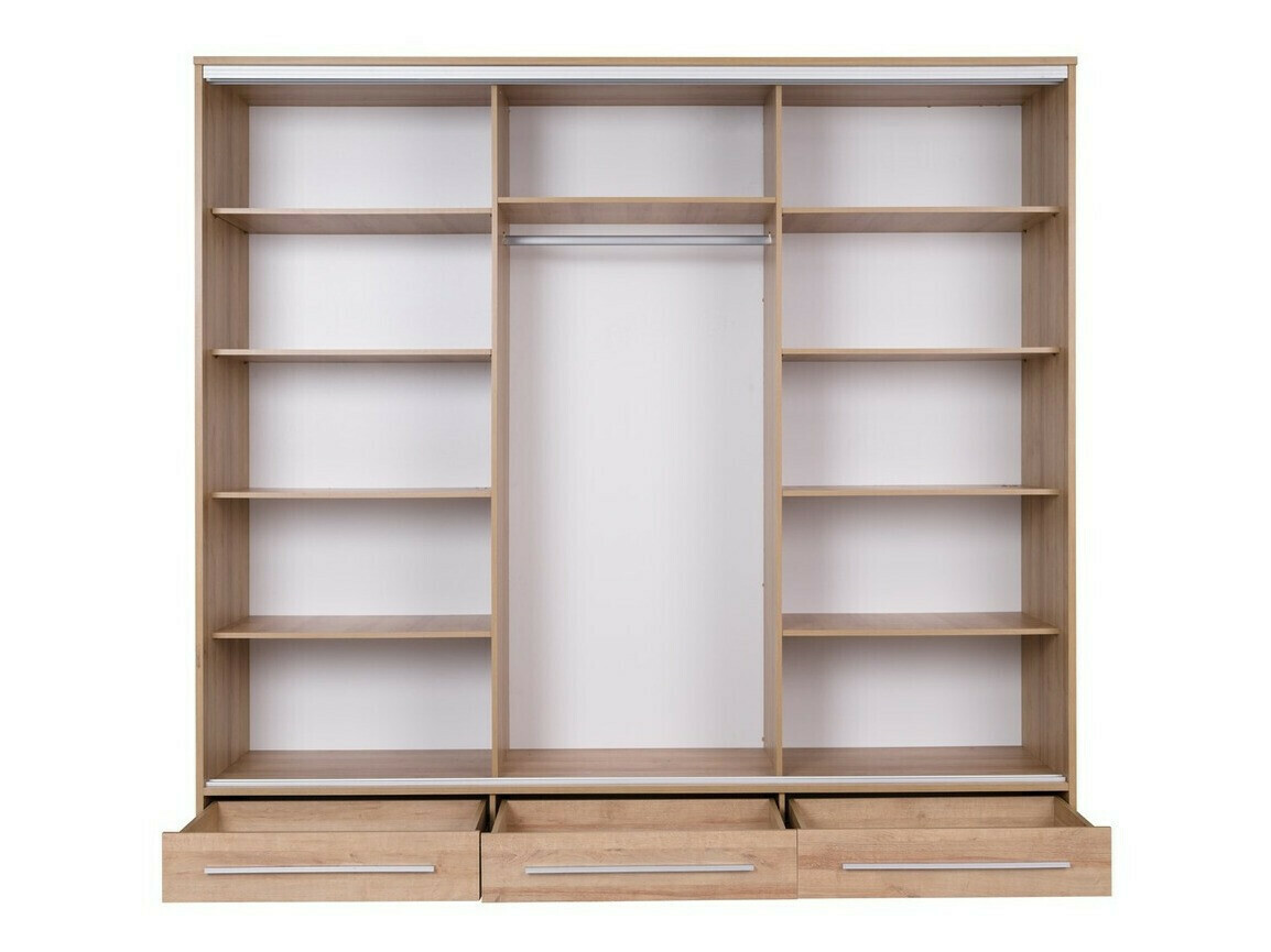 Kledingkast Murrieta 143 (Bourgondisch eiken)