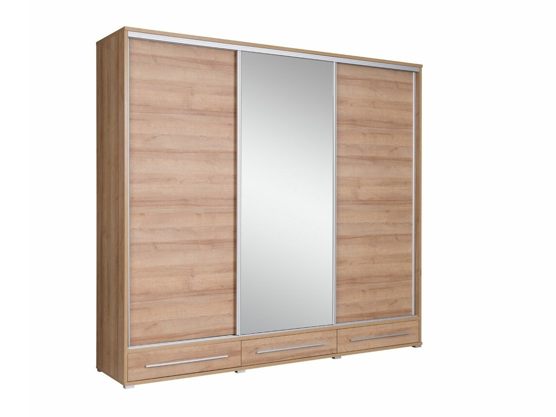 Kledingkast Murrieta 143 (Riviera eiken)