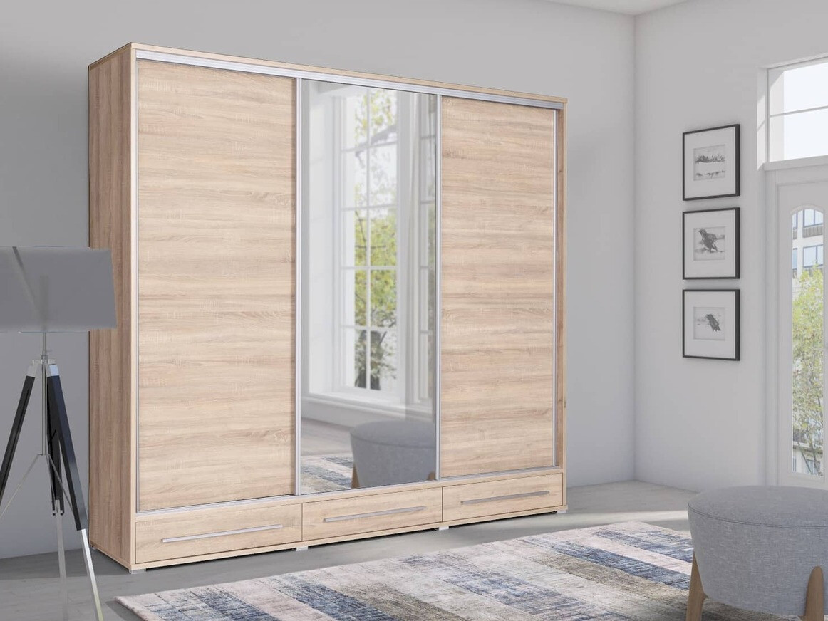 Kledingkast Murrieta 143 (Sonoma eik)