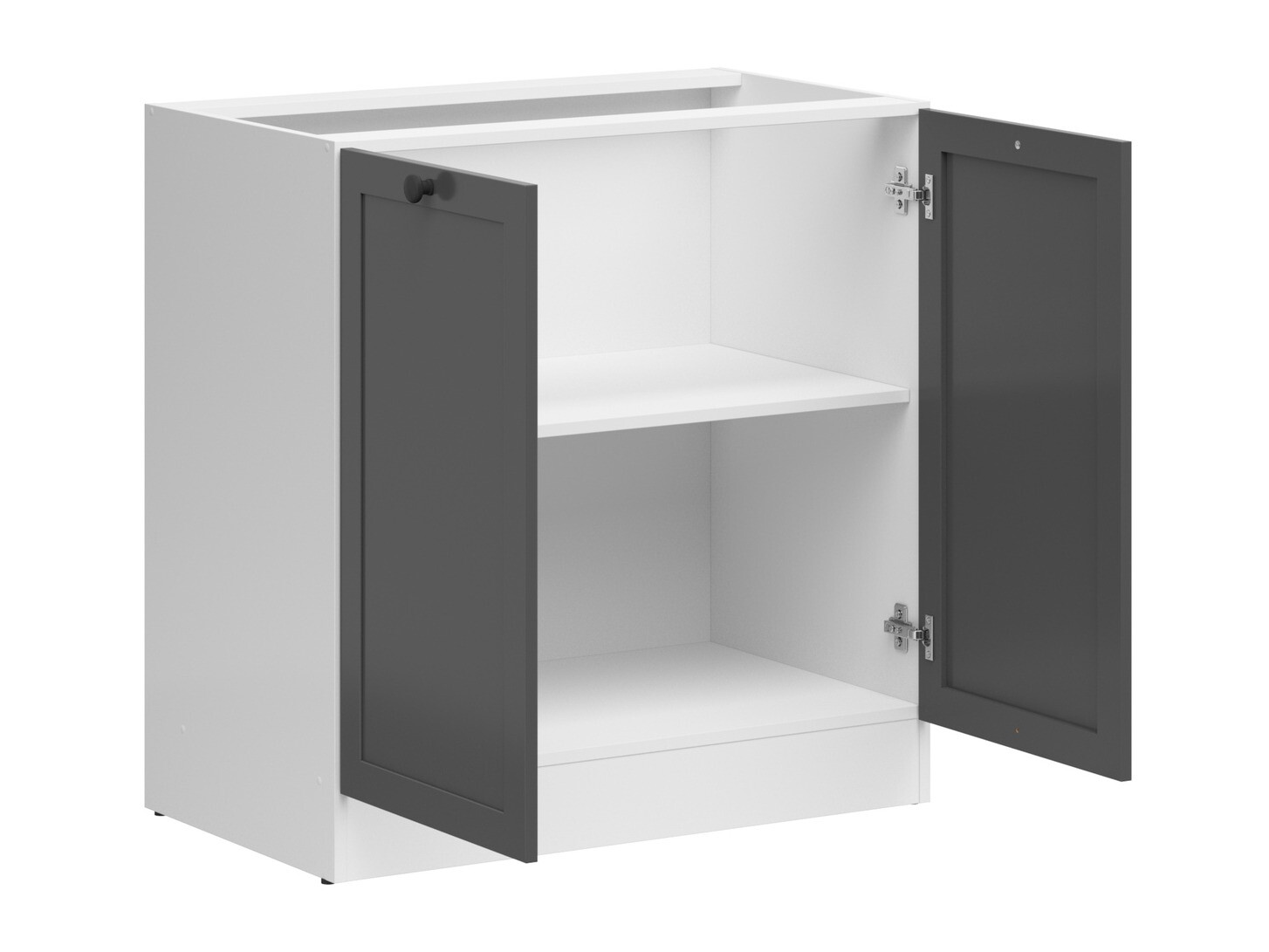 Modulaire kast met deuren Classic Grey 108