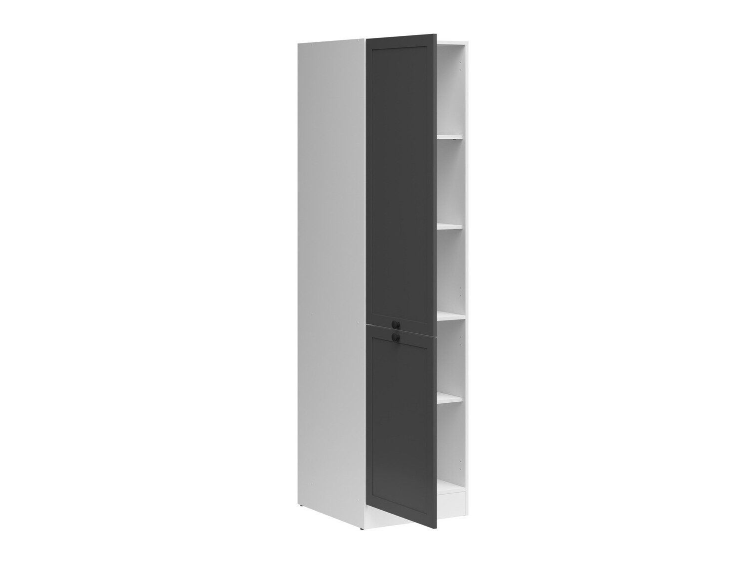 Modulaire kast met deuren Classic Grey 116