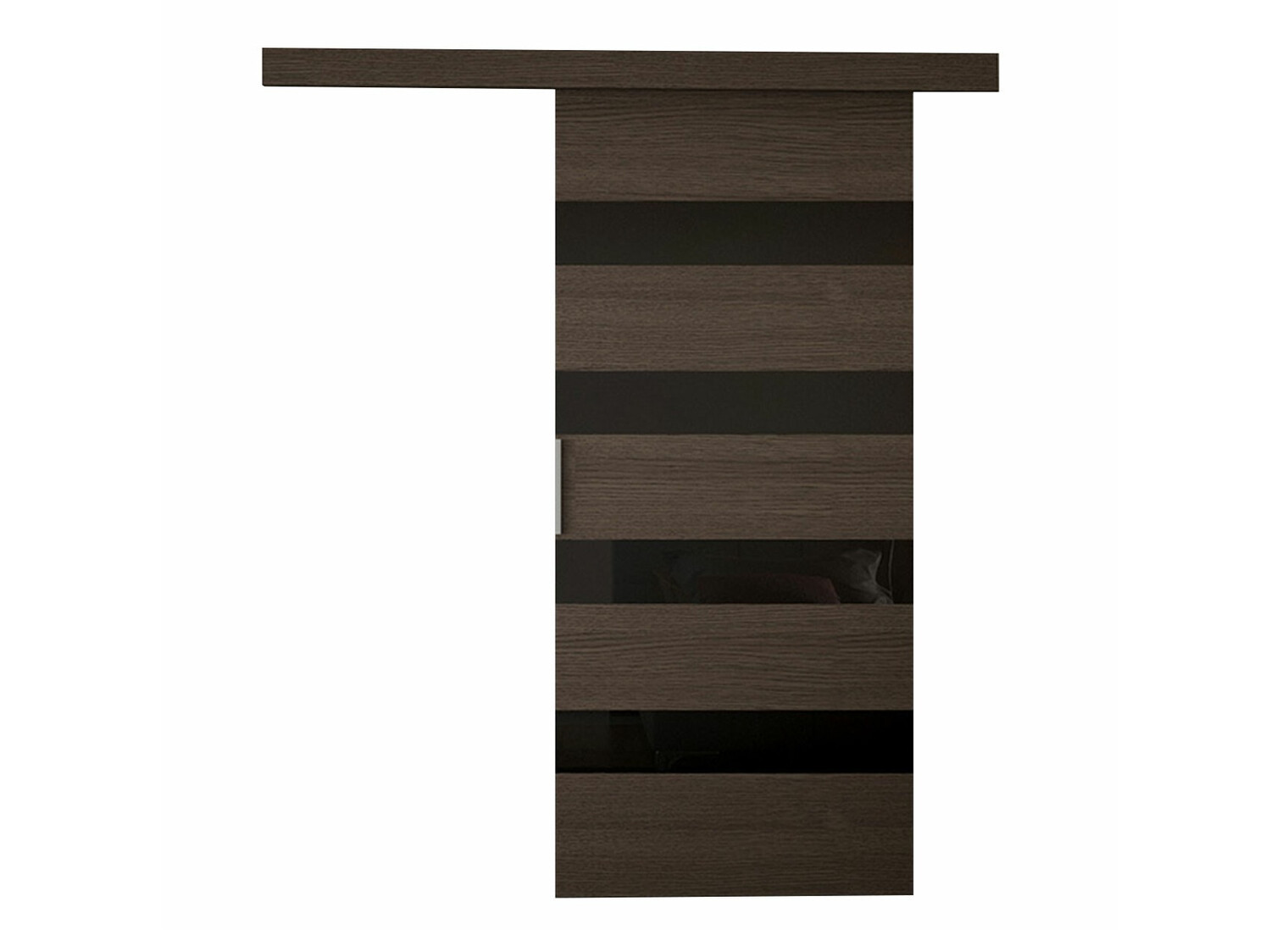 Schuifdeur Closico 174 (Bruin + Zwart)