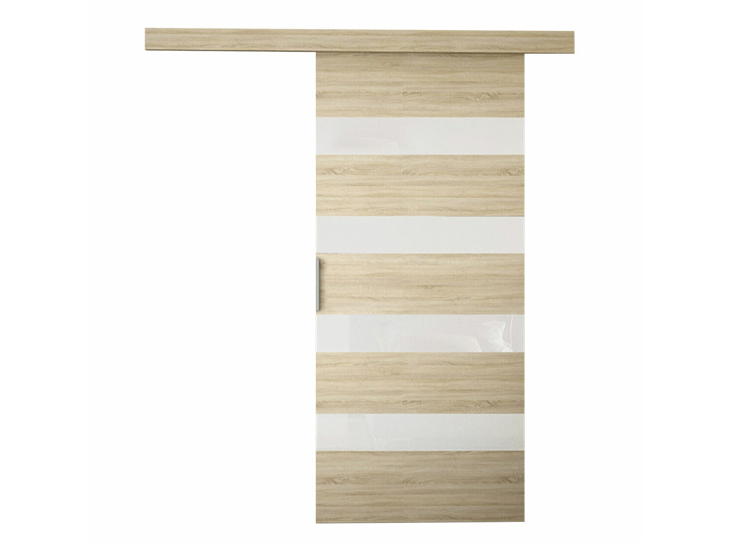 Schuifdeuren Closico 173 (Sonoma eik + Wit)