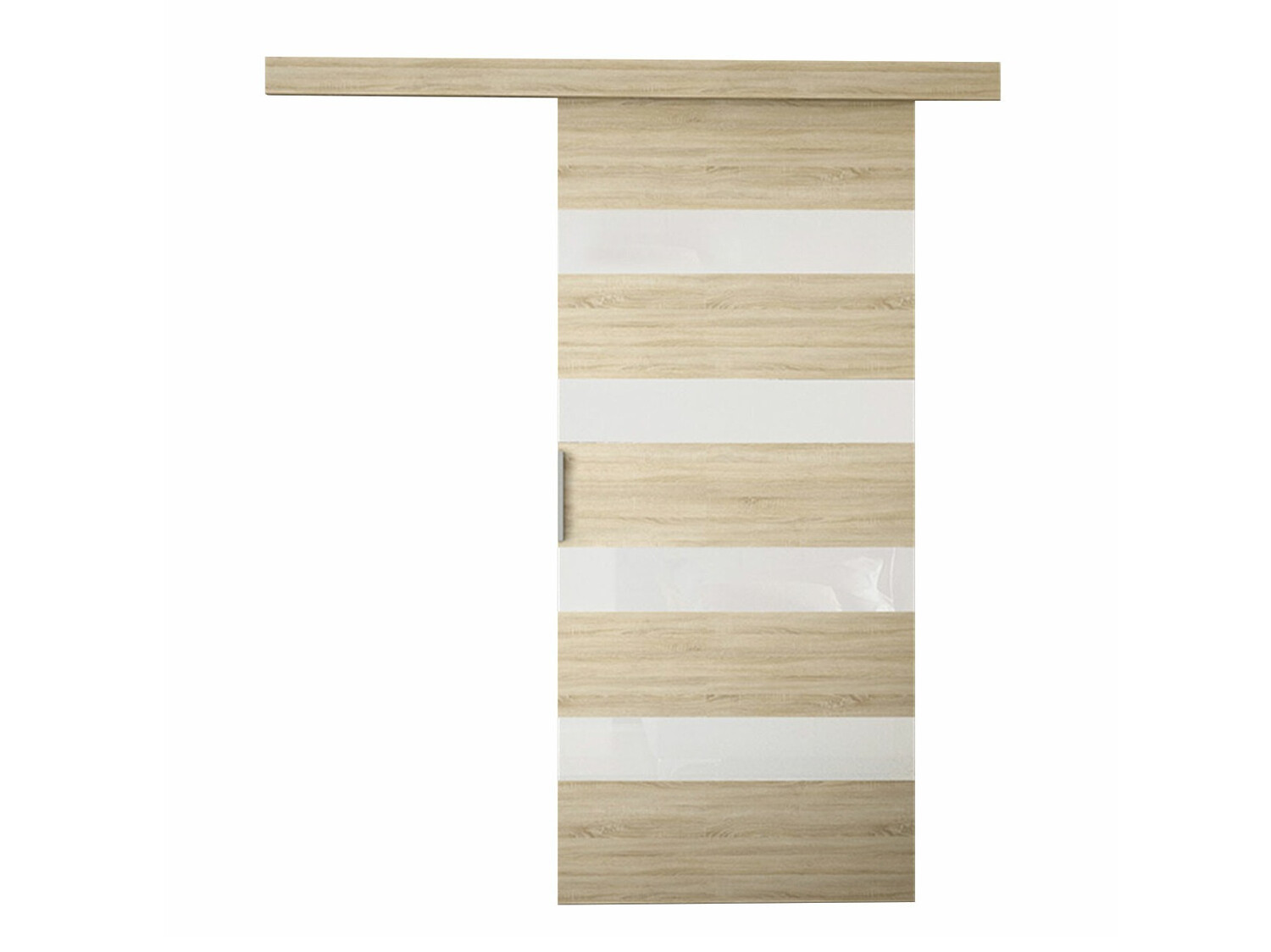Schuifdeuren Closico 174 (Sonoma eik + Wit)