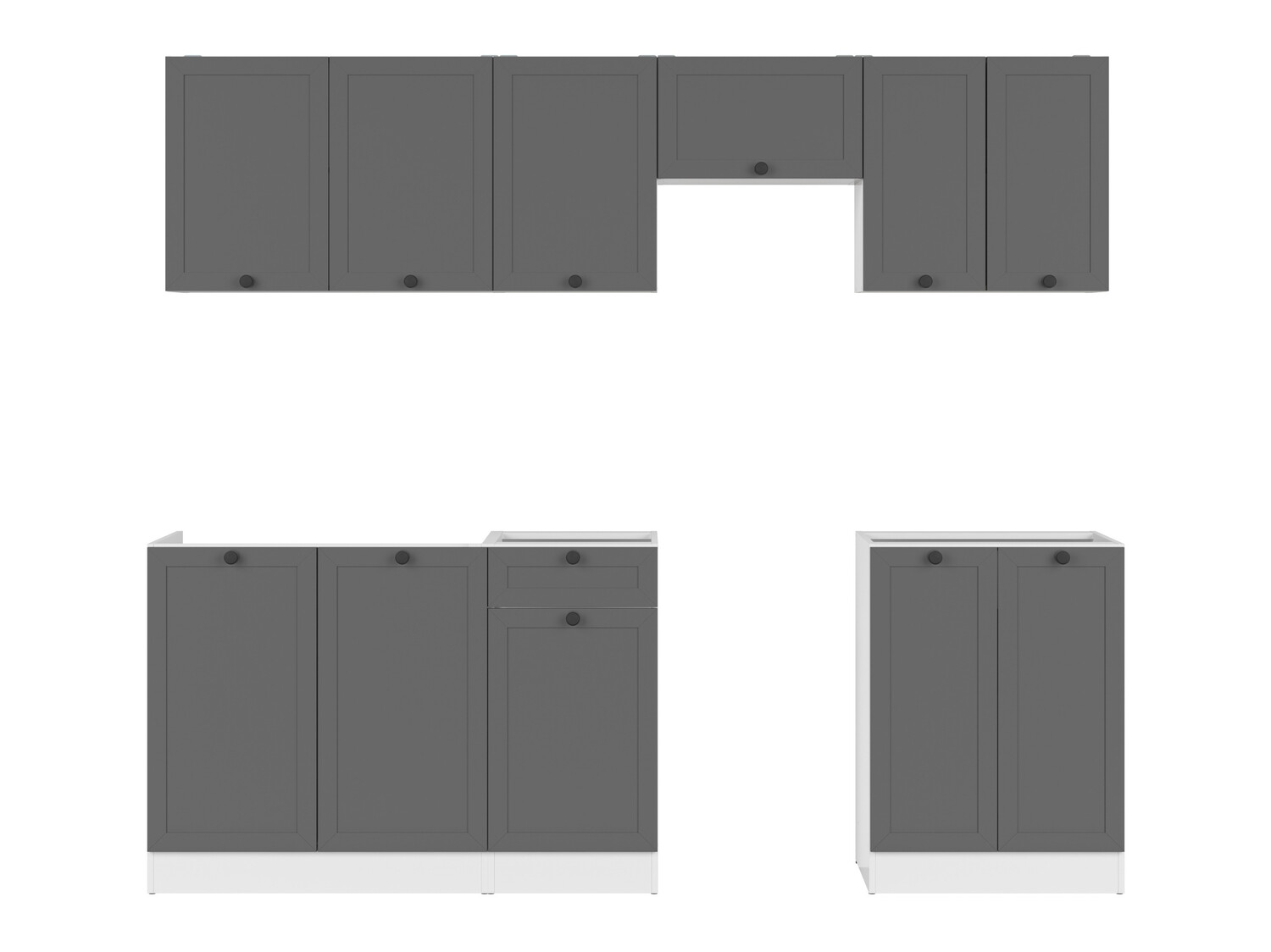Modulaire keukenset Classic Grey 119