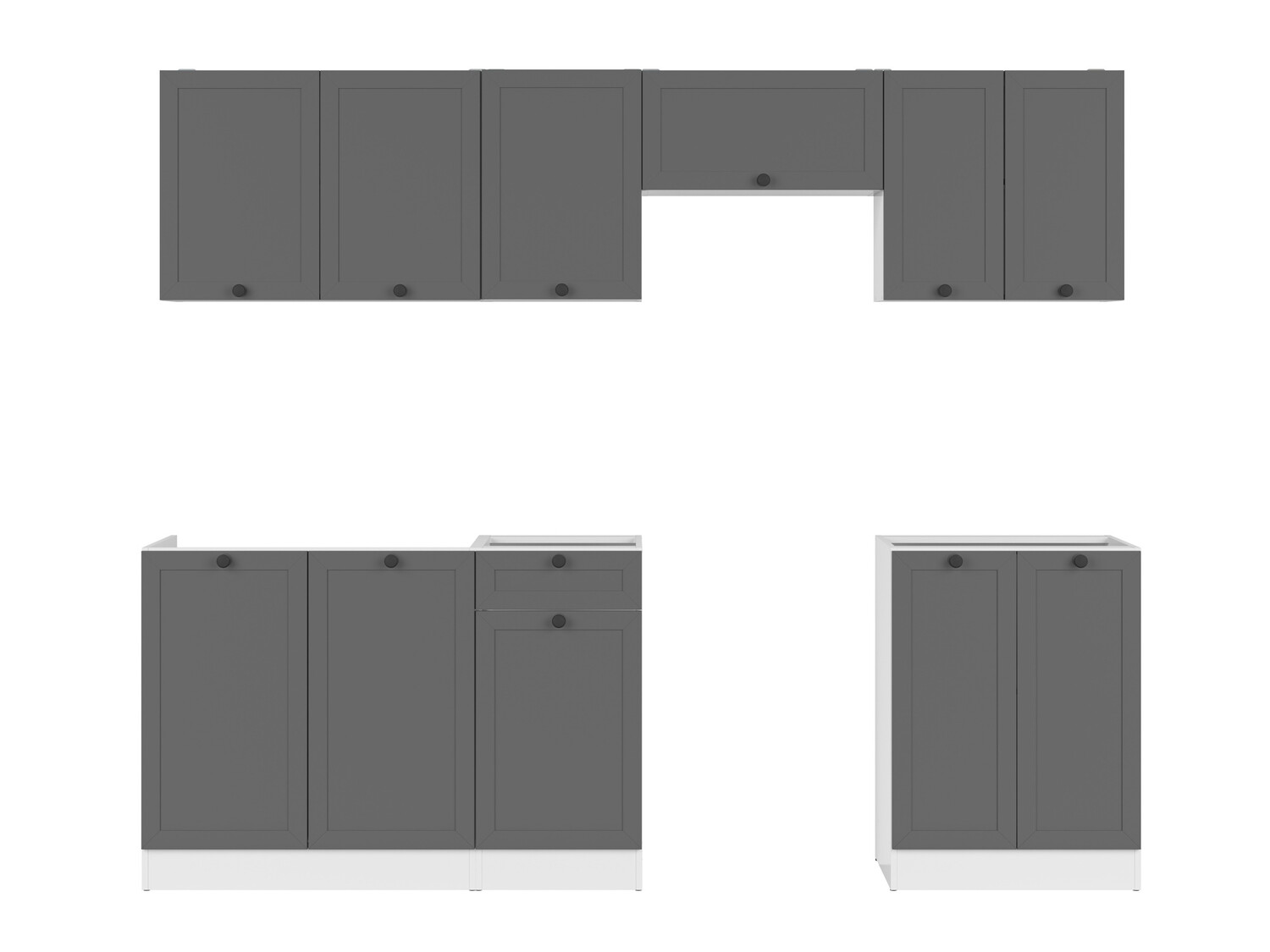 Modulaire keukenset Classic Grey 120
